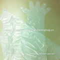 Transparent long sleeve gloves, OEM orders are welcome